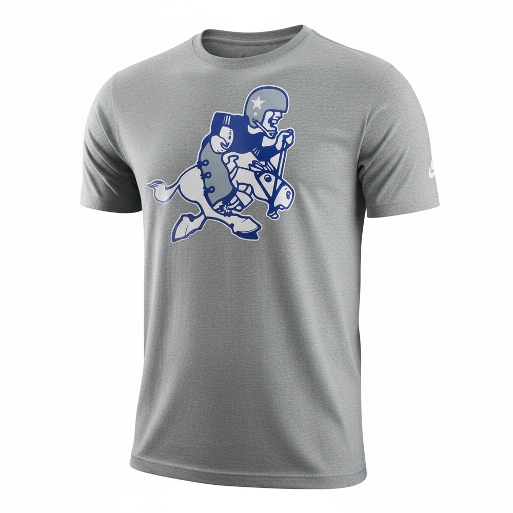 Nike Dallas Cowboys Graphic Tee – Gray – Size M